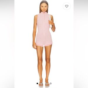 SER.O.YA Pink Ribbed Knit Sweater